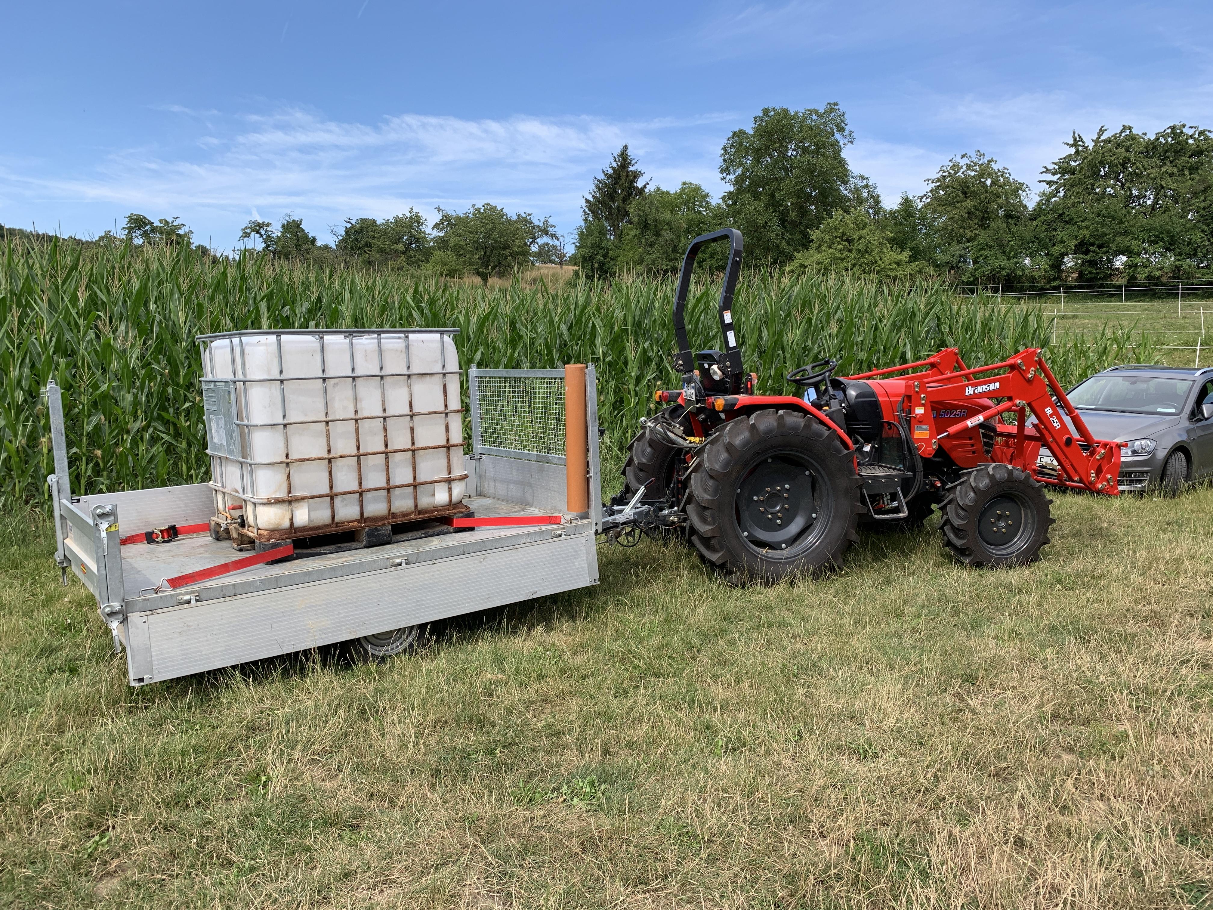 Wasser fahren mit 5025R
