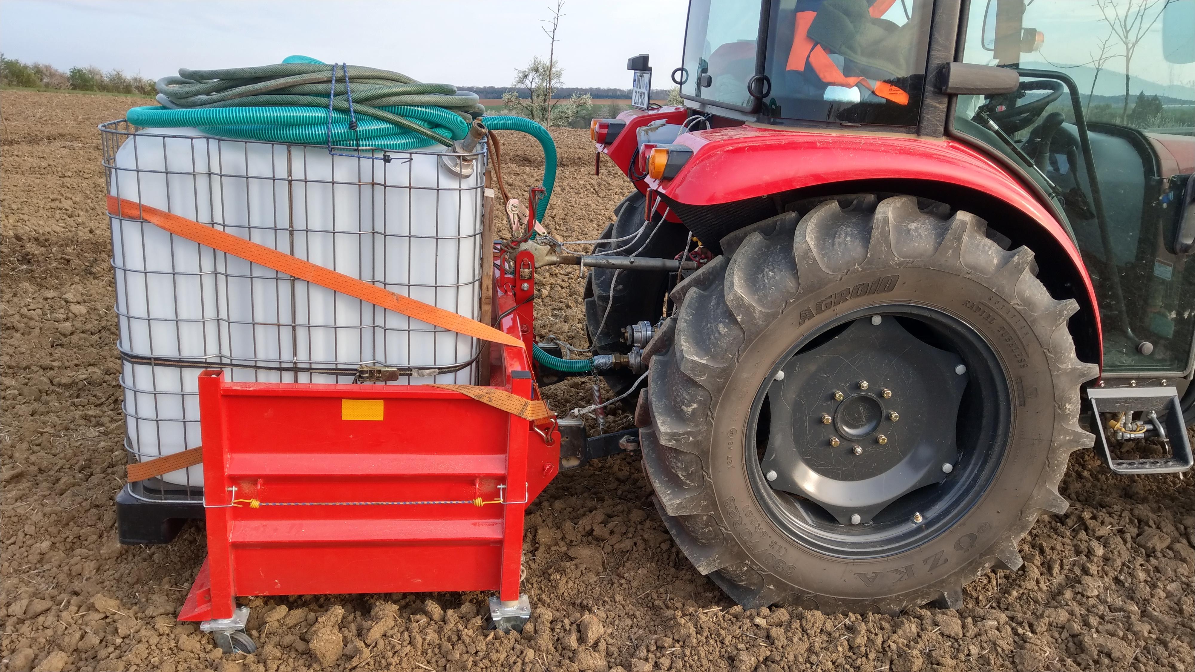 So war es geplant, leider zu schwer für den 5025C!